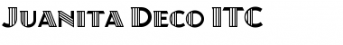 Juanita Deco ITC Bold Font