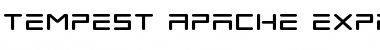 Tempest Apache Expanded Font