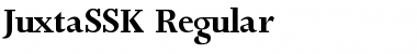 JuxtaSSK Regular Font