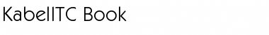 KabelITC Font KabelITC Font