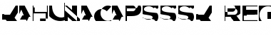 KahunaCapsSSK Regular Font