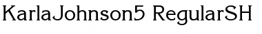 KarlaJohnson5 Font