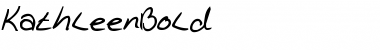 Download KathleenBold Font Download KathleenBold Font