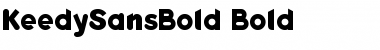 KeedySansBold Bold Font