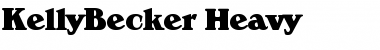 Download KellyBecker-Heavy Font Download KellyBecker-Heavy Font