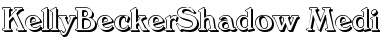 Download KellyBeckerShadow-Medium Font Download KellyBeckerShadow-Medium Font