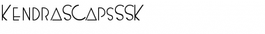 KendraSCapsSSK Regular Font