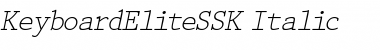 KeyboardEliteSSK Italic