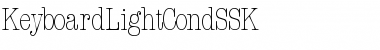KeyboardLightCondSSK Regular Font