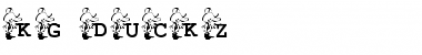 KG_DUCKZ Regular Font