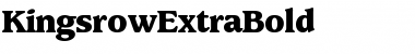 Download KingsrowExtraBold Font Download KingsrowExtraBold Font