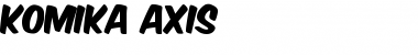 Komika Axis Regular Font