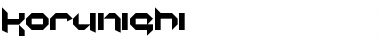 korunishi Regular Font korunishi Regular Font