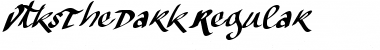 Download Vtks The Dark Font