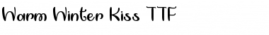 Warm Winter Kiss Regular Font