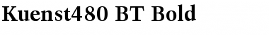 Kuenst480 BT Bold Font