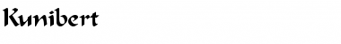 Download Kunibert Font Download Kunibert Font