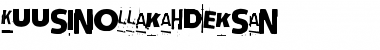 Download Kuusinollakahdeksan Font Download Kuusinollakahdeksan Font