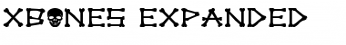 xBONES Expanded Font