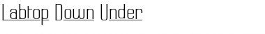 Download Labtop Down Under Font