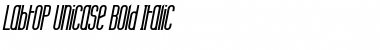 Labtop Unicase Font
