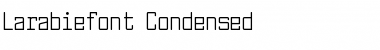 Larabiefont Condensed Regular Font