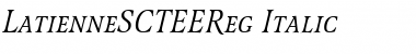 LatienneSCTEEReg Font