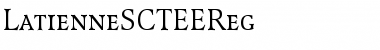 LatienneSCTEEReg Regular Font