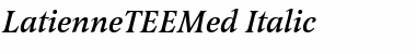 LatienneTEEMed Font