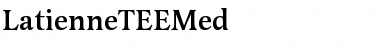 Download LatienneTEEMed Font