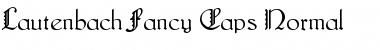 Lautenbach Fancy Caps Font