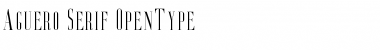 Aguero Serif Free Regular Font