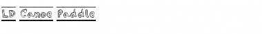 Download LD Canoe Paddle Font Download LD Canoe Paddle Font