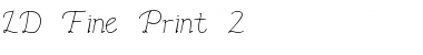 Download LD Fine Print 2 Font Download LD Fine Print 2 Font