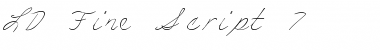 Download LD Fine Script 7 Font Download LD Fine Script 7 Font