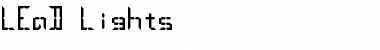 Download LEaD Lights Font Download LEaD Lights Font