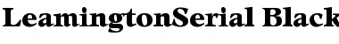 Download LeamingtonSerial-Black Font