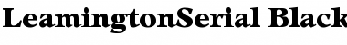 Download LeamingtonSerial-Black Font Download LeamingtonSerial-Black Font