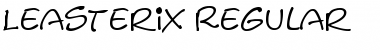 Leasterix-Regular Regular Font