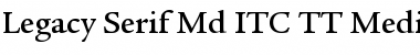 Legacy Serif Md ITC TT Font