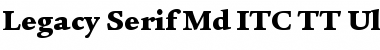 Download Legacy Serif Md ITC TT Font