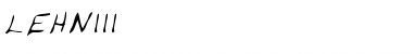 Download LEHN111 Font Download LEHN111 Font