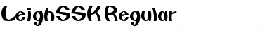 LeighSSK Regular Font