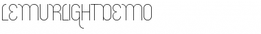 Download Lemur_Light_DEMO Font Download Lemur_Light_DEMO Font