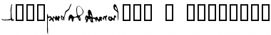 Download Leonardo's mirrorwriting Font