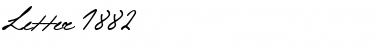 Download Letter 1882 Font
