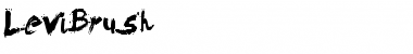 Download LeviBrush Font Download LeviBrush Font