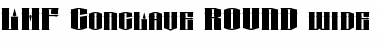Download LHF Conclave ROUND wide Font Download LHF Conclave ROUND wide Font