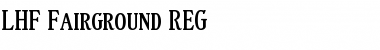 LHF Fairground REG Regular Font
