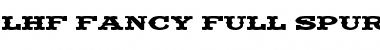 Download LHF Fancy Full Spurs BETA Font